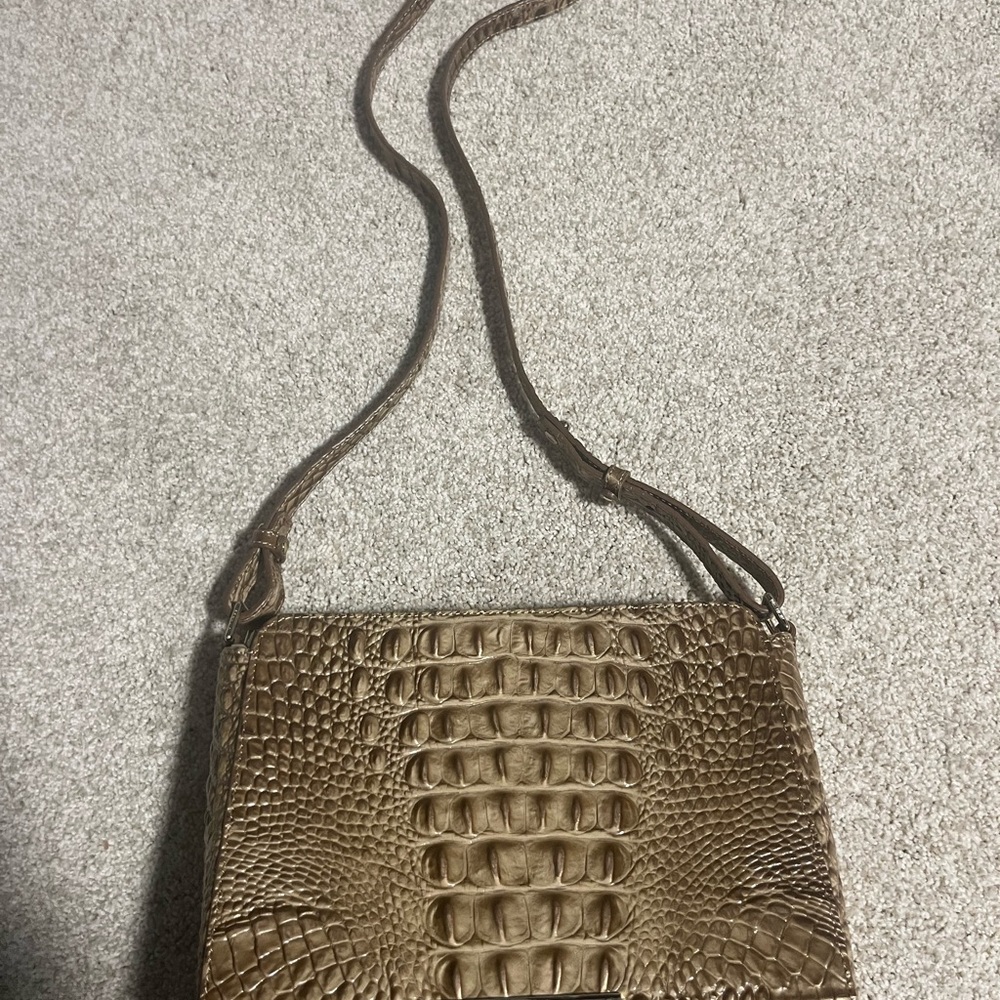 Brahmin Tan Hilary Crossbody Bag